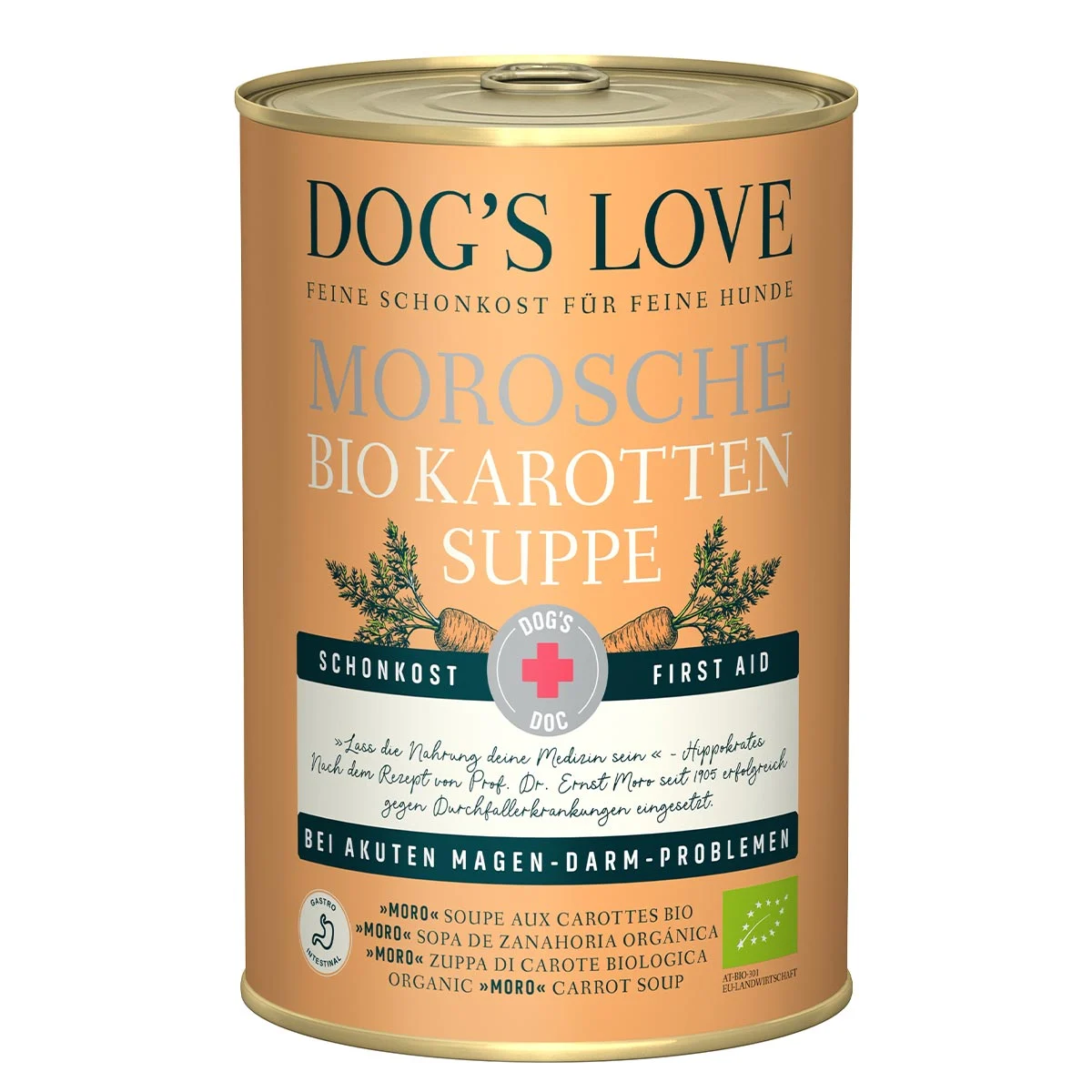 Dog's Love DOC Morosche BIO Karottensuppe kaufen bei ZooRoyal