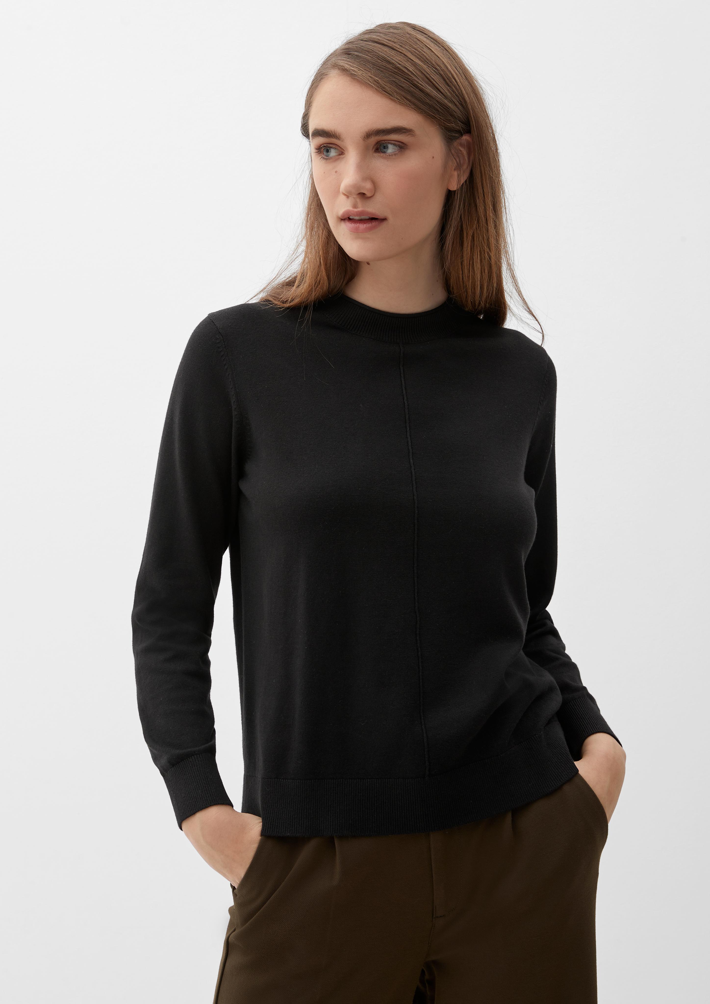 Strickpullover mit Pintucks  2123896-9999