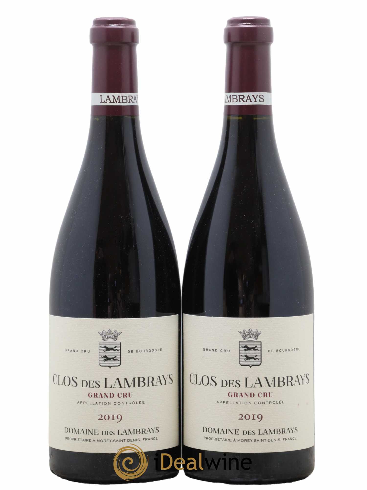 Clos des Lambrays Grand Cru Domaine des Lambrays  2019 - Lot de 2 Bouteilles