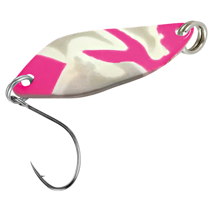 FTM Trout Spoon Strike (2,1 g, Camouflage Weiß UV)
