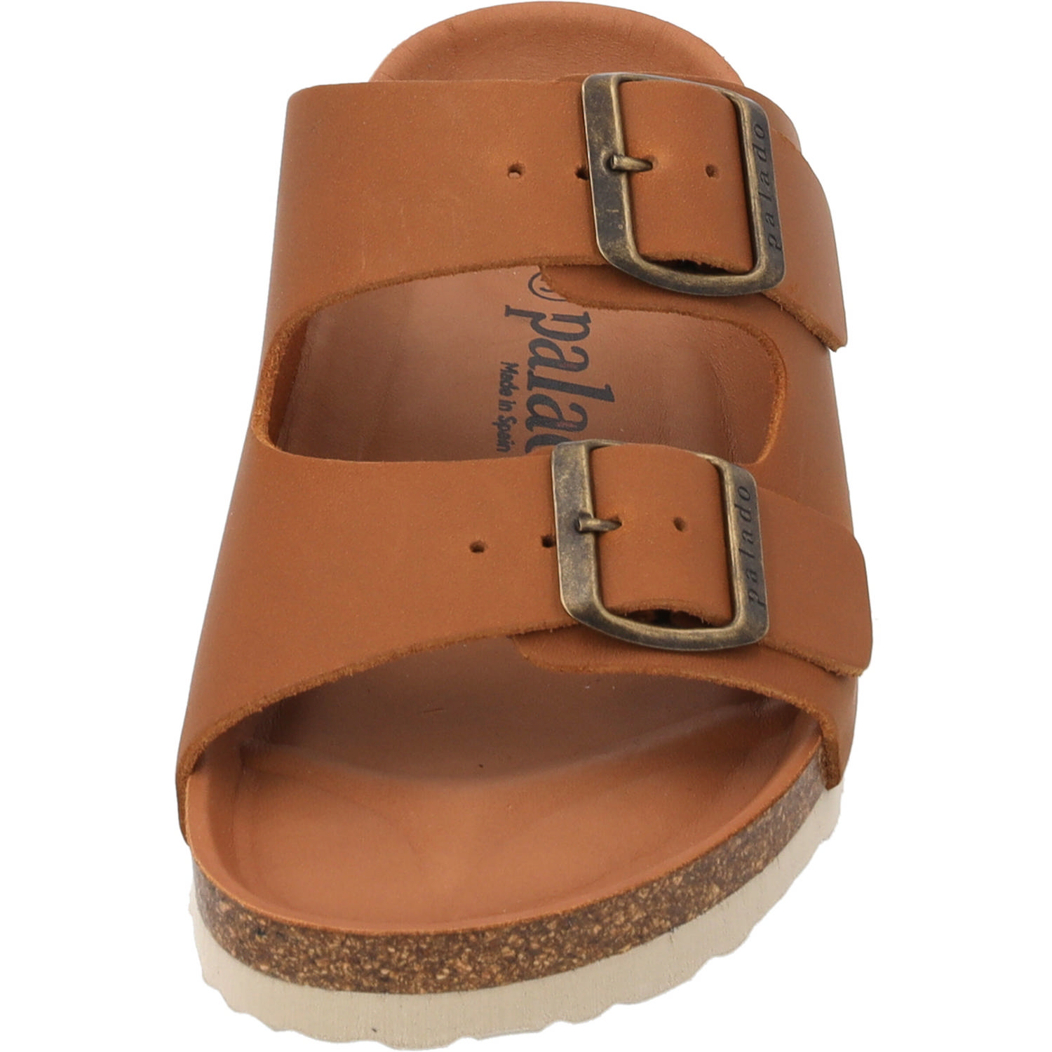 Palado Korfu Premium Leather, Pantoletten, Damen, Braun