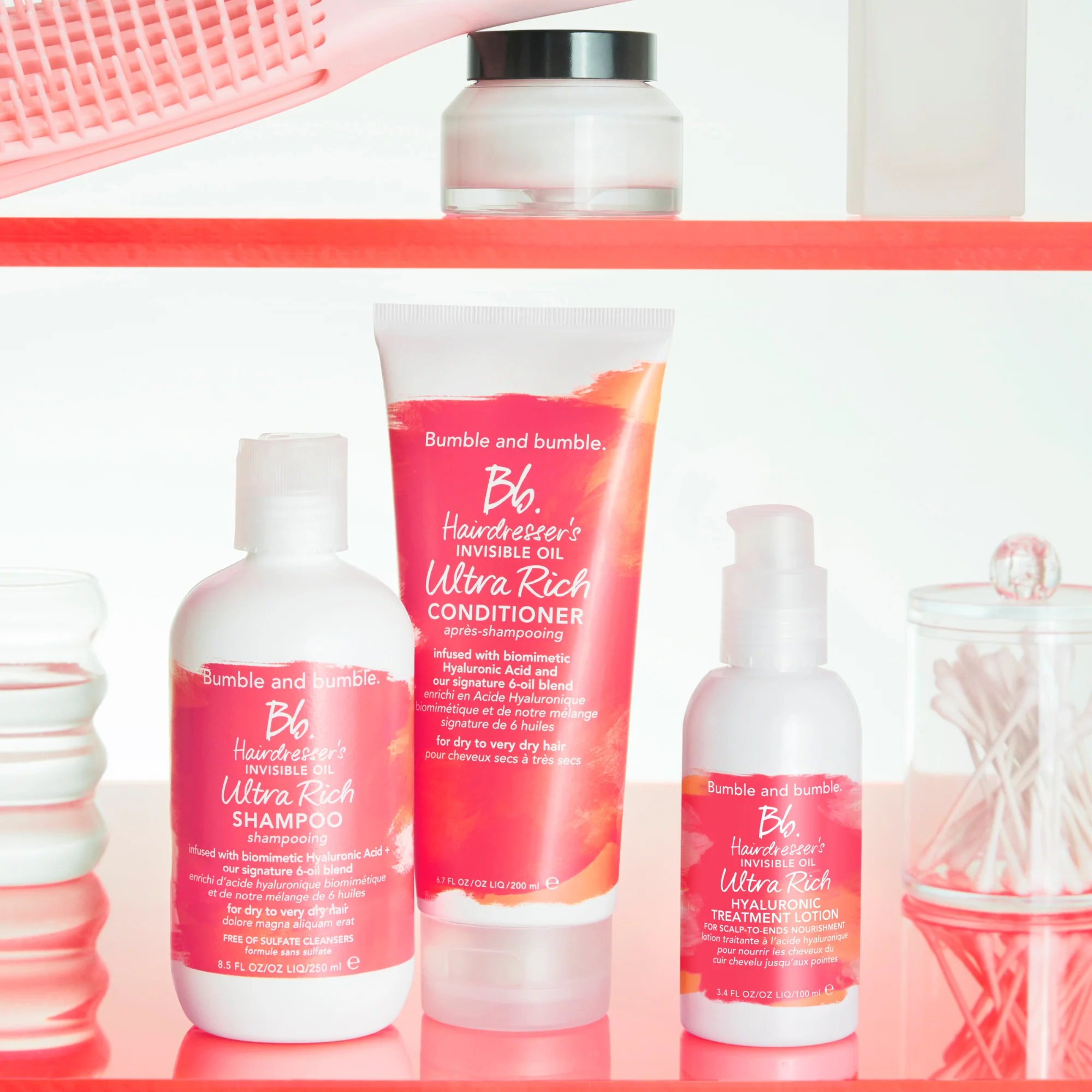 Hairdresser's Invisible Oil Ultra Rich Conditioner - Fuktighetsgivende hårbalsam, disiplinerende/anti-frizz hårbalsam