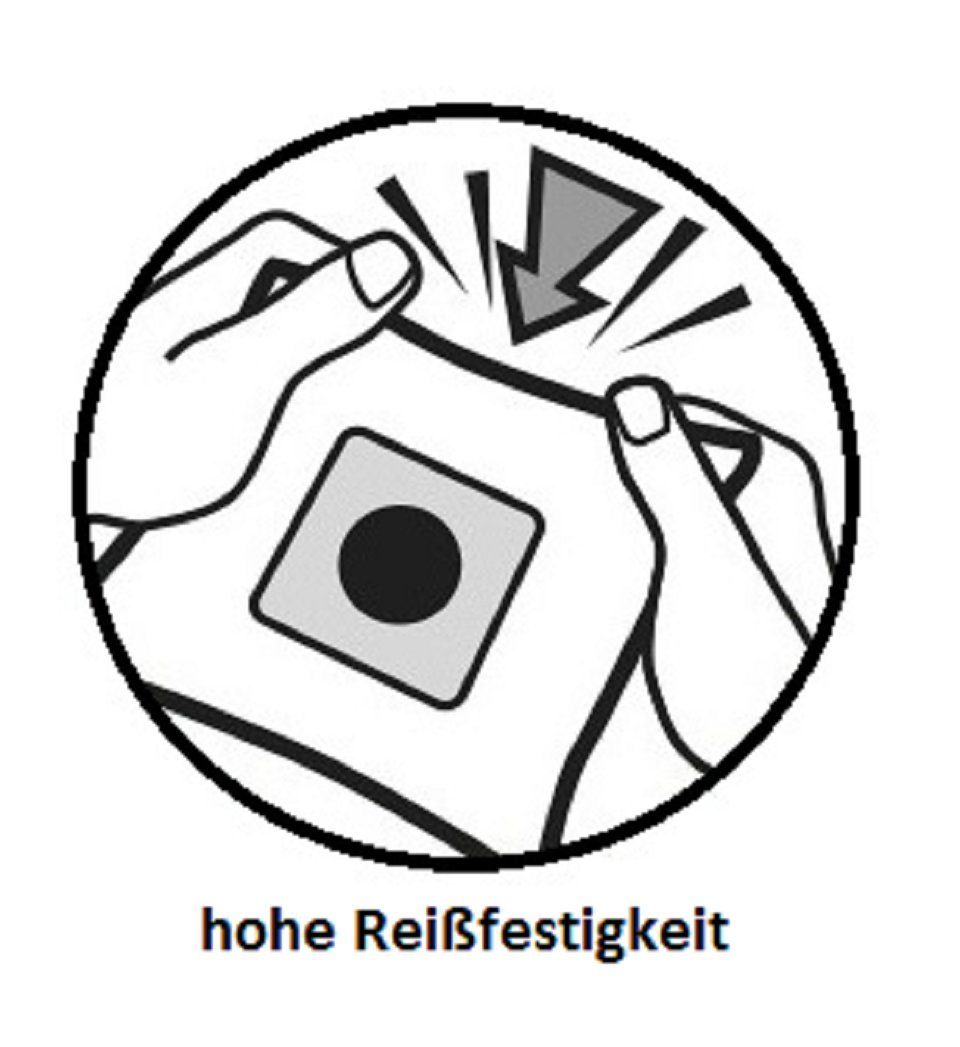 rs-products Staubsaugerbeutel, passend für SWIRL Y 05, Y 93, Y 101, Y 201, SWIRL Y05, Y93, Y101, Y201, MENALUX 4000, 5 St., wählen Sie zwischen 5 Stk., 10 Stk., 20 Stk., 30 Stk., 50 Stk. und 100 Stk. - ab 9,90 € - kostenloser Versand!