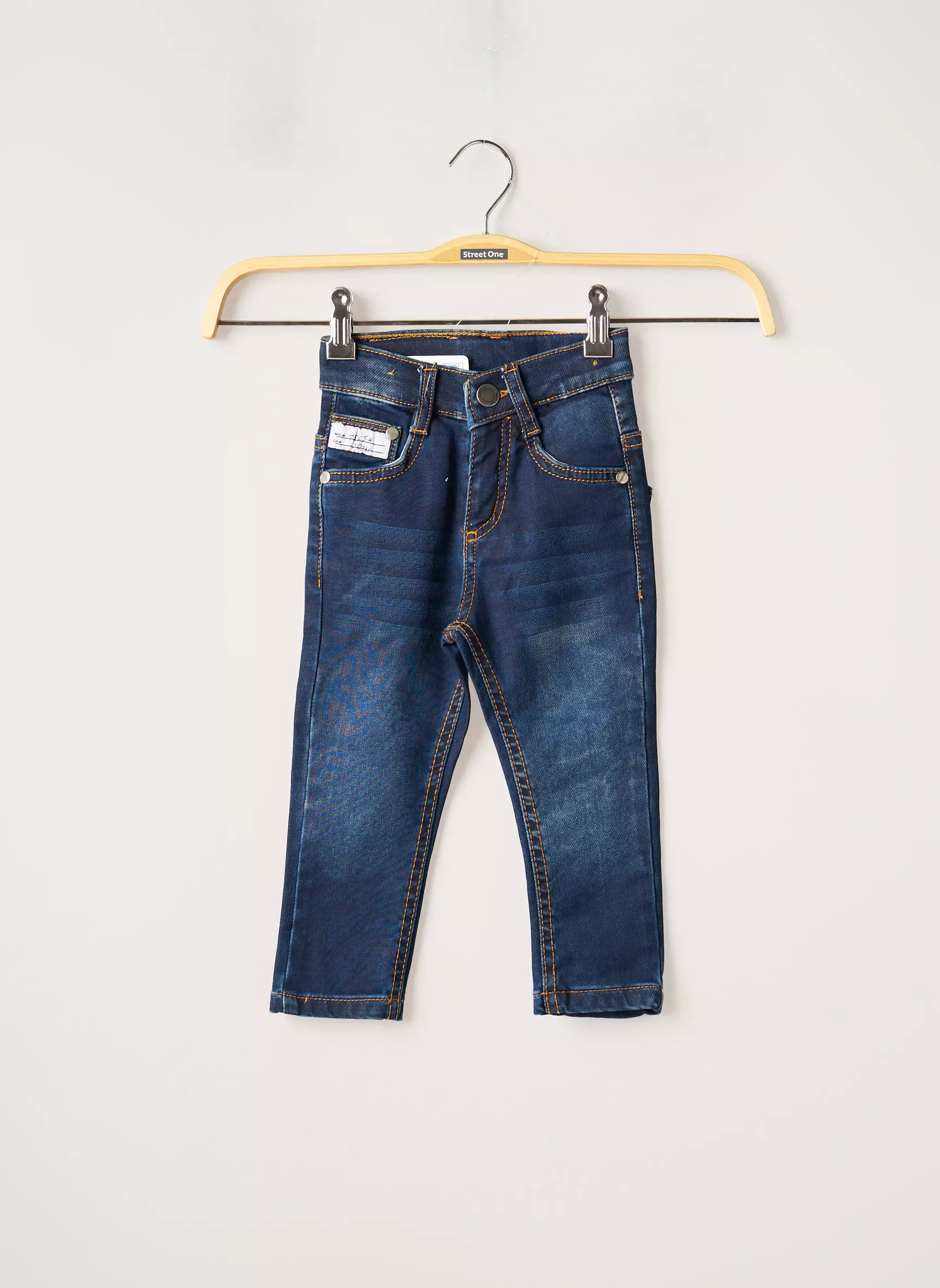 Nanica Kids Jeans Coupe Slim Garcon couleur bleu