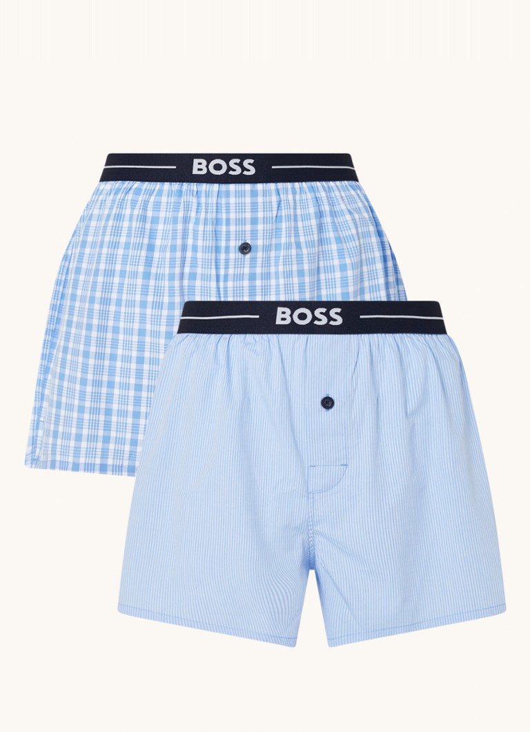 Lot de 2 boxers HUGO BOSS imprimés