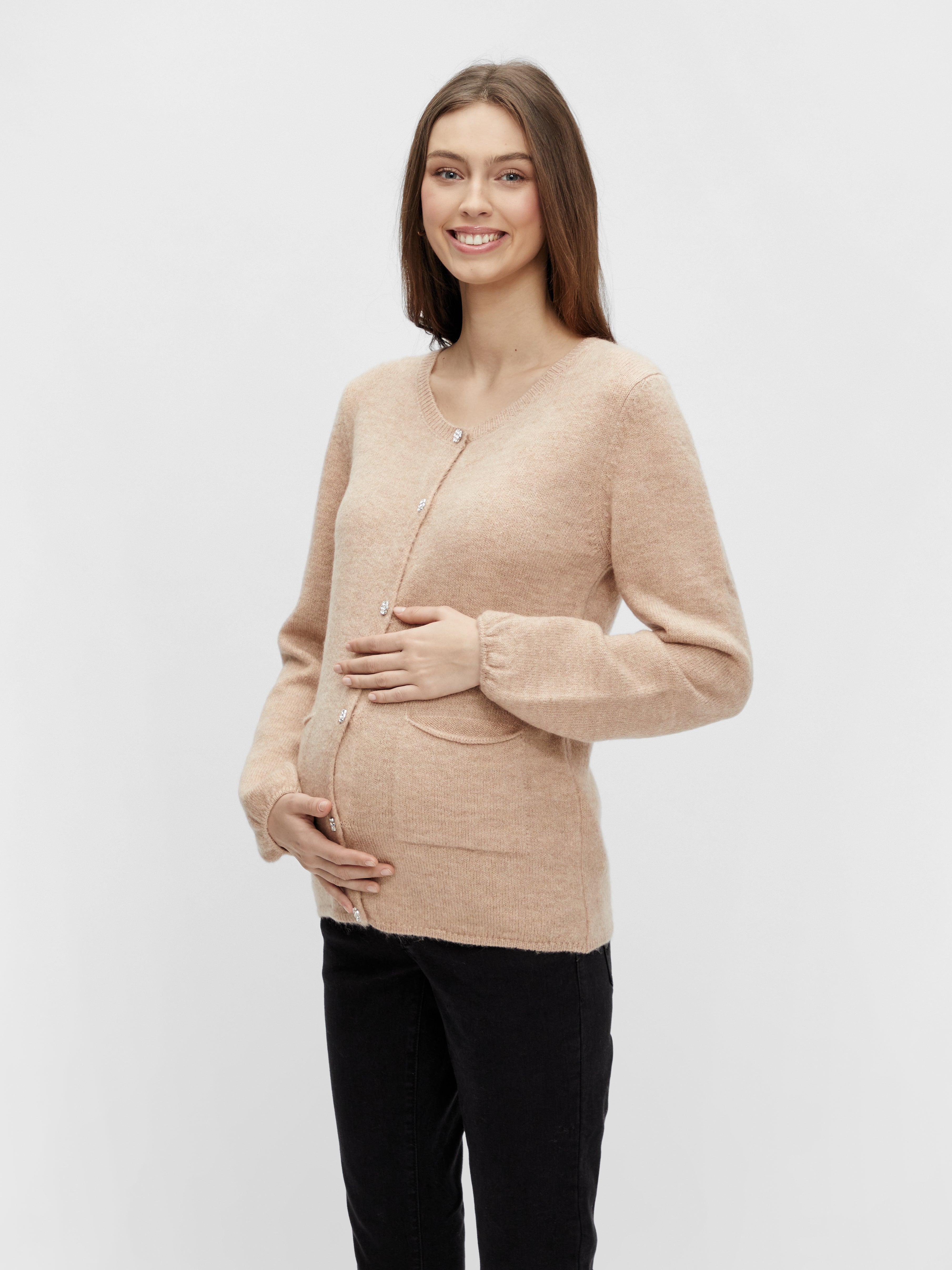 Umstands-Strickjacke