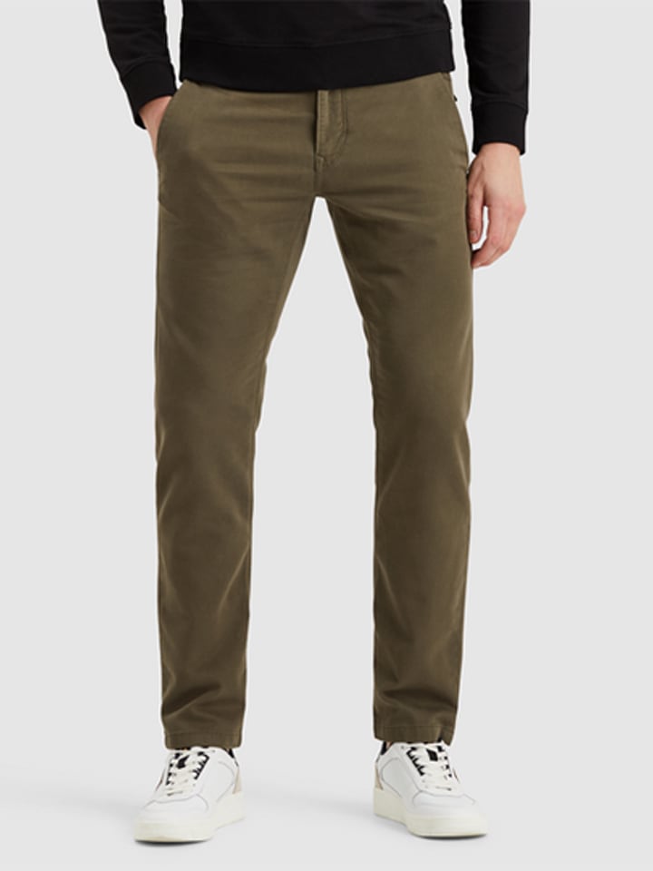 PME Legend Jeans - Tapered fit - in Khaki günstig kaufen