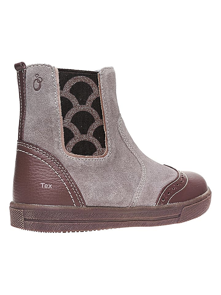 lamino Leder-Chelsea-Boots in Altrosa günstig kaufen 30
