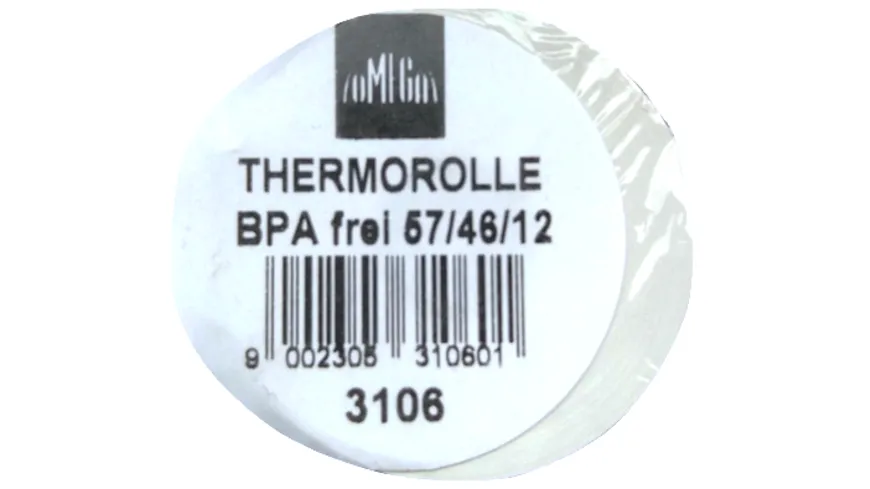 OMEGA Thermorolle 57/46/12mm 25m 5 Rollen
