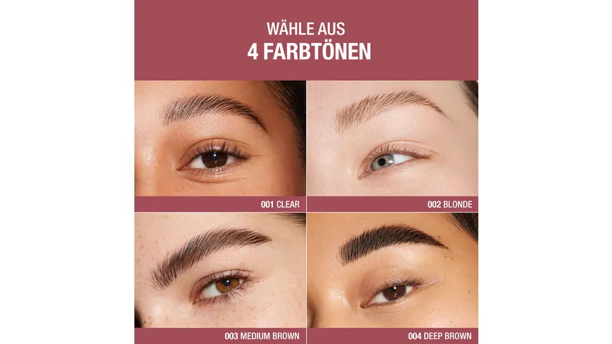 MANHATTAN COSMETICS Wonder'Freeze Brow Lamination Gel 003 - Medium Brown