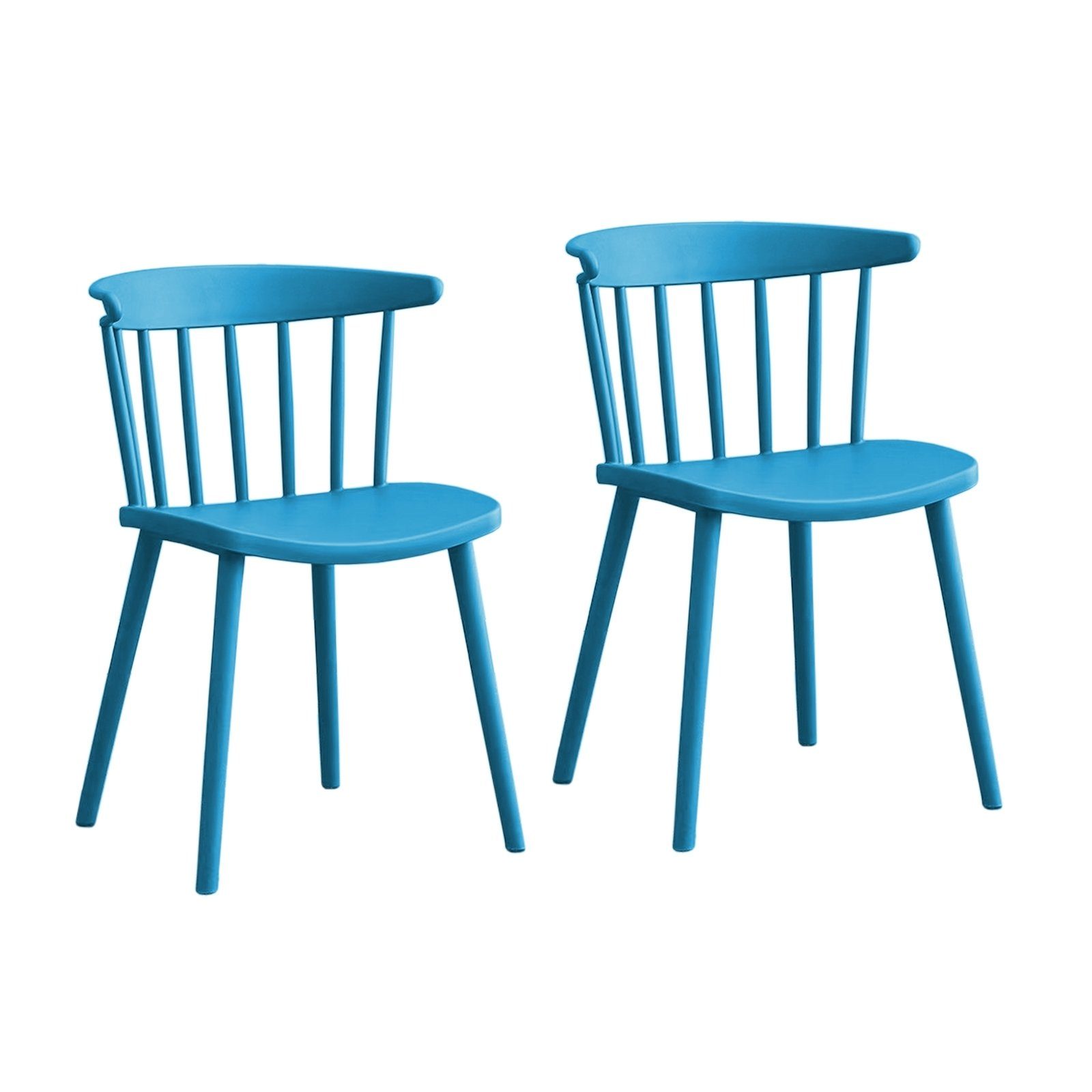 HTI-Living Küchenstuhl Stuhl Tovik 2er-Set (Set, 2 St), Küchenstuhl Esszimmerstuhl Kunststoffstuhl Bistrostuhl