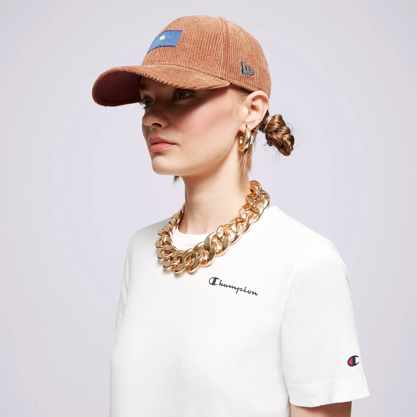 CHAMPION T-SHIRT CREWNECK T-SHIRT Weiß
