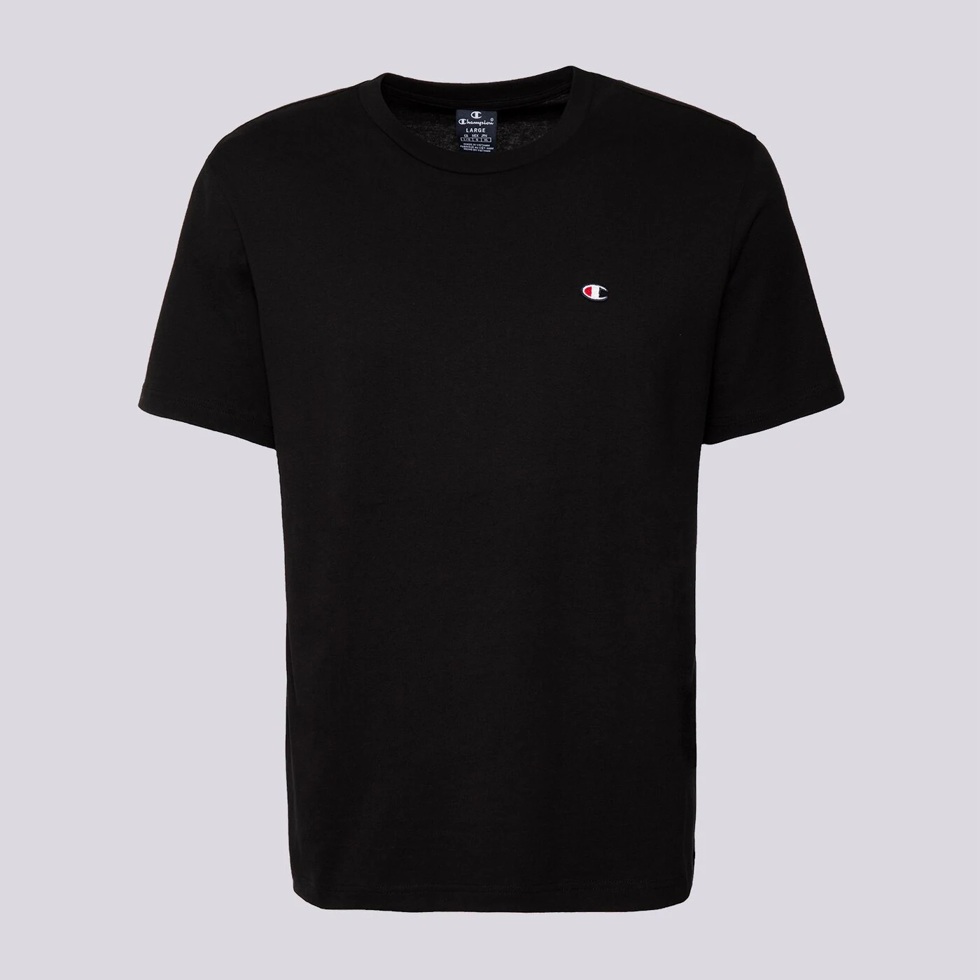 CHAMPION T-SHIRT CREWNECK TEE Schwarz