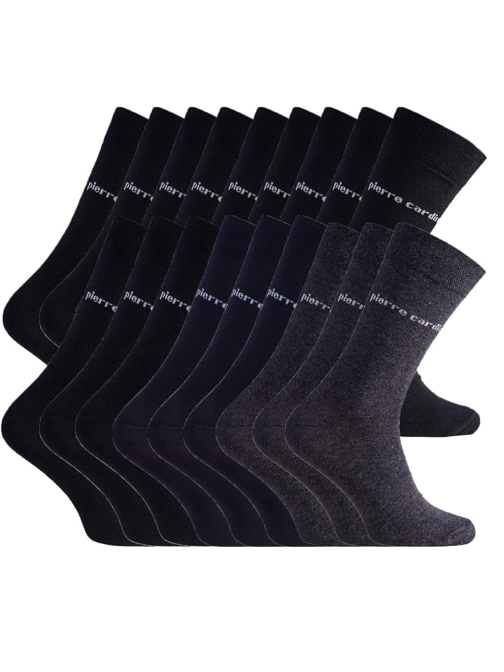 Pierre Cardin Pierre Cardin Socken 12 Paar in SCHWARZ, 3 Paar in ANTHRAZIT, 3 Paar in NAVY günstig kaufen