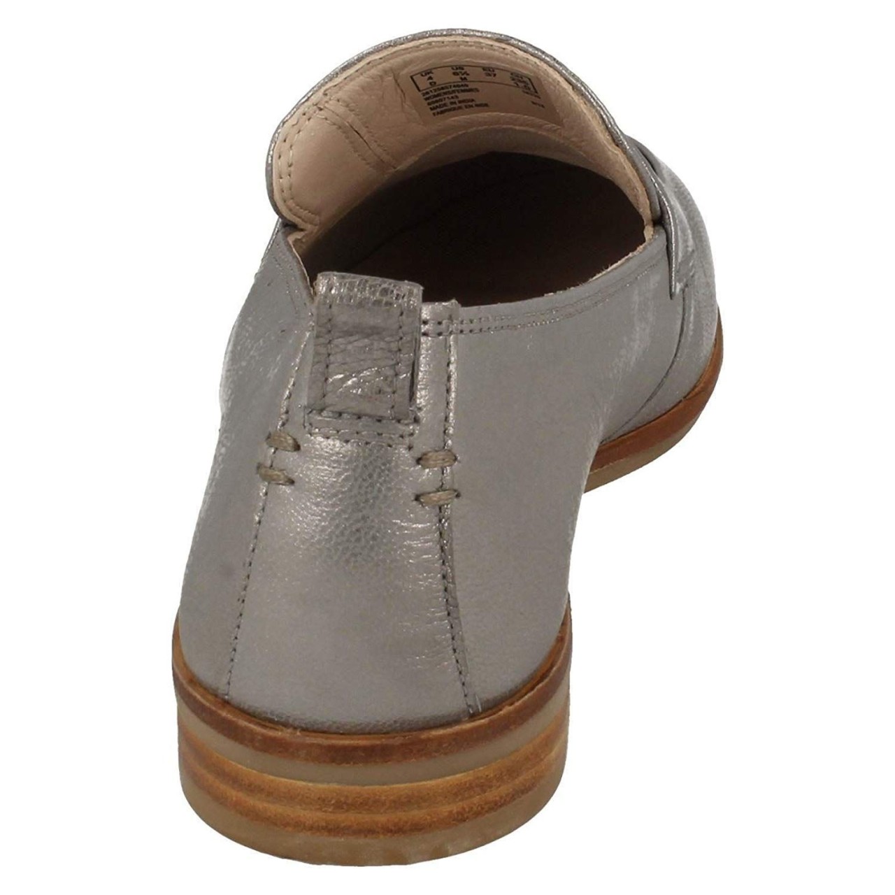 CLARKS Klassische Slipper grau