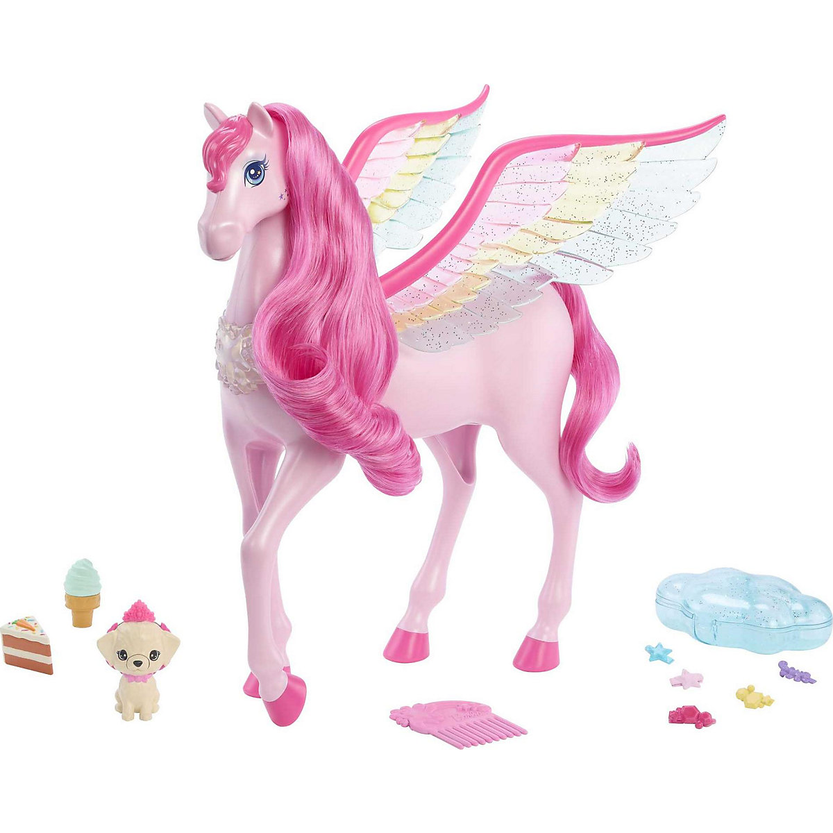 Barbie Verborgener Zauber Einhorn Pegasus