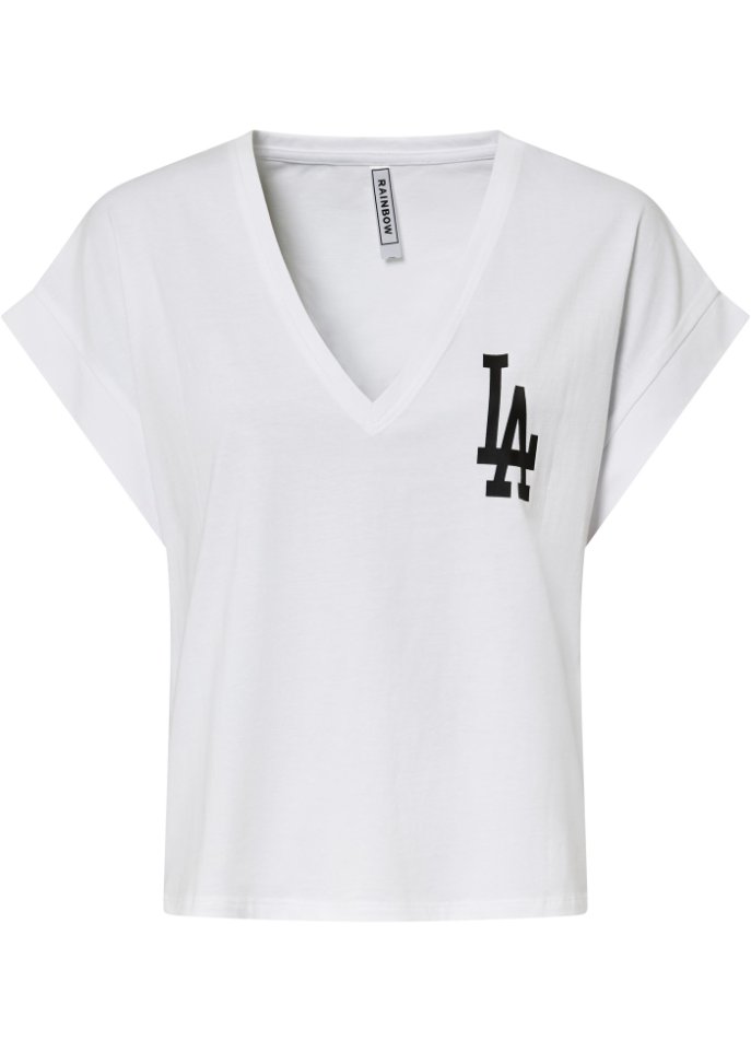 Weites Shirt mit Druck