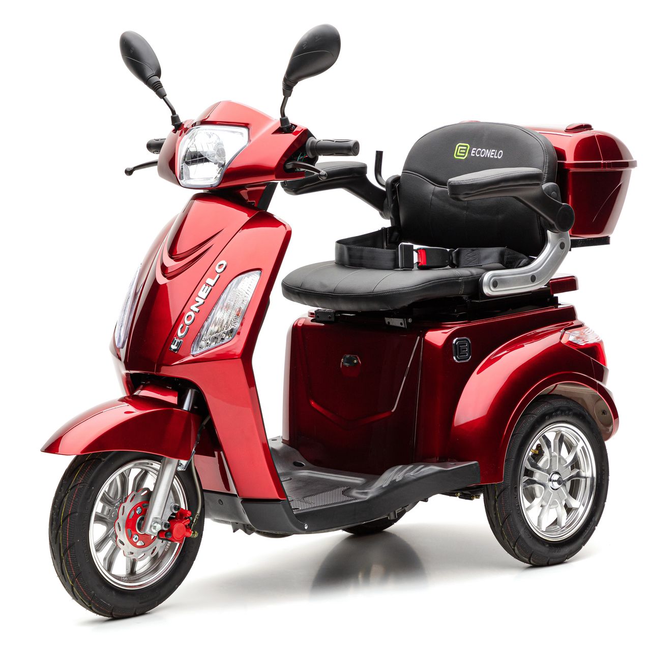 Econelo Elektrodreirad Roller 25 km/h ECONELO BILLY rot