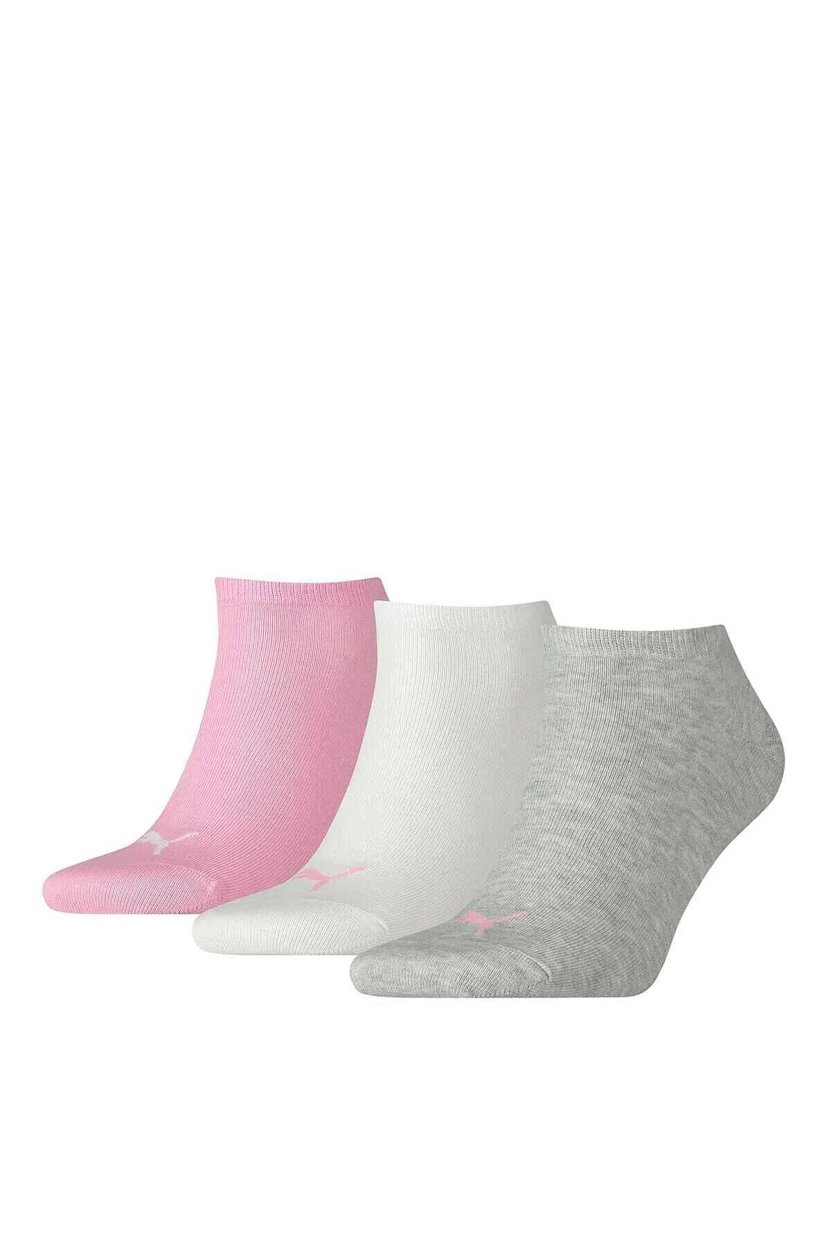 Puma  Unisex Socken, 3er Pack - Sneaker-Socken, Damen, Herren, einfarbig