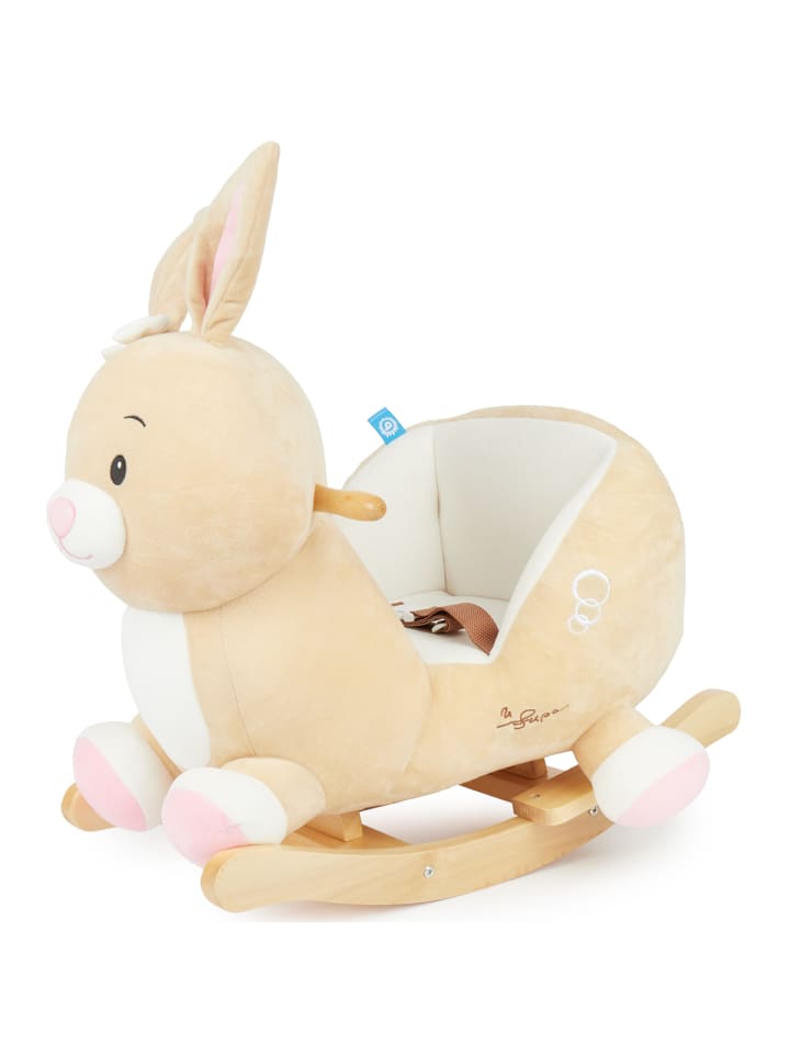 Bieco Spielwaren Schaukeltier Hase Hopsi in Beige günstig kaufen onesize