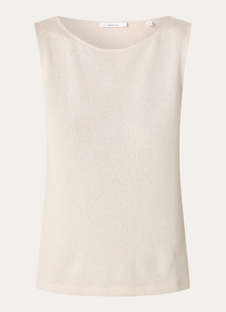 OPUS Ilonki fine knit top with stretch