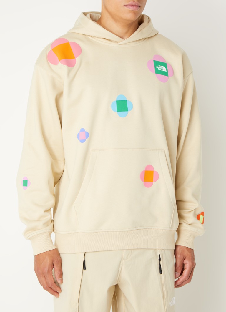 The North Face TNF x Yinka Ilori Lets's Blossom hoodie with print
