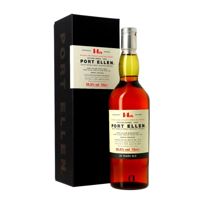 Whisky Single Malt Port Ellen 35 ans 14th Release 1978 56,5°