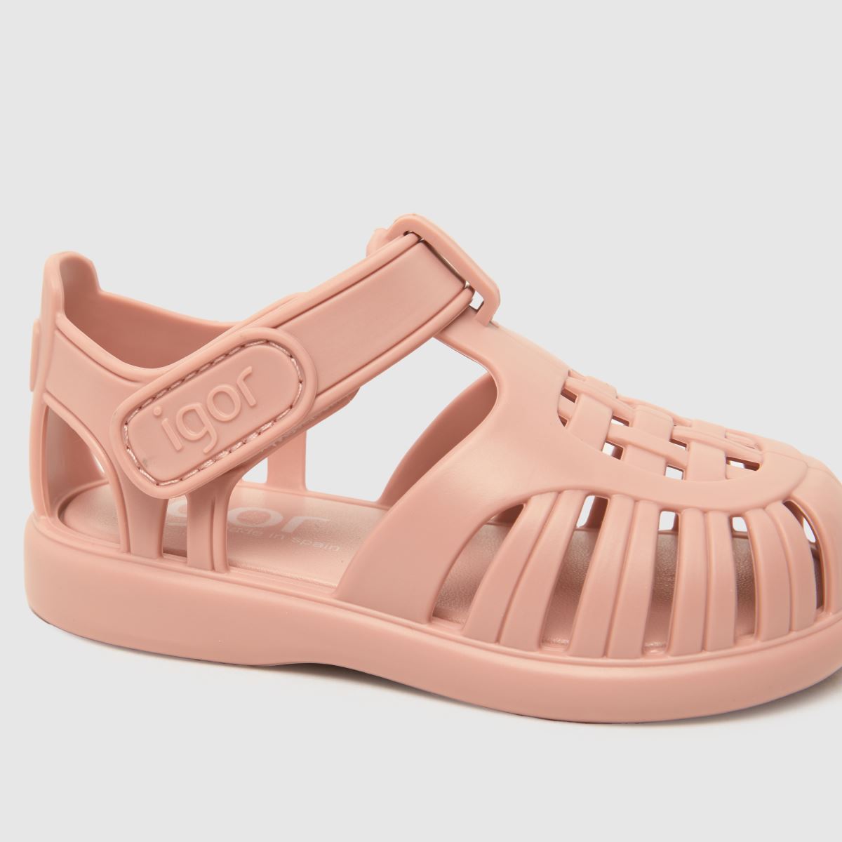 Igor ljusrosa tobby solida flickor sandaler