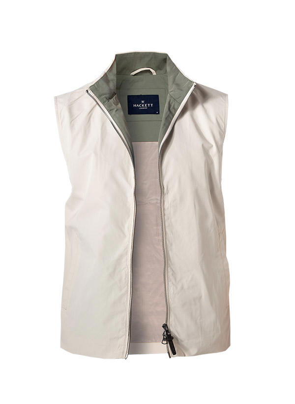 HACKETT, Weste, Mikrofaser wasserabweisend, creme