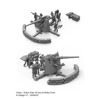 German 88mm Gun and Sd.Kfz.7