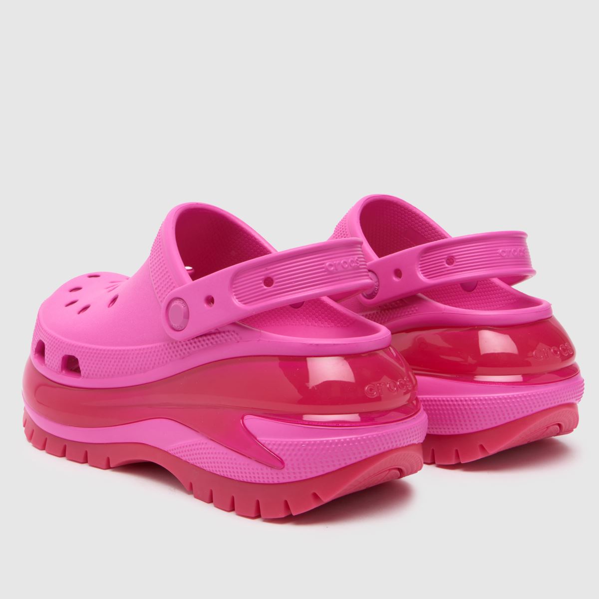 Crocs rózsaszín mega crush klumpa lányoknak ifjúsági szandál
