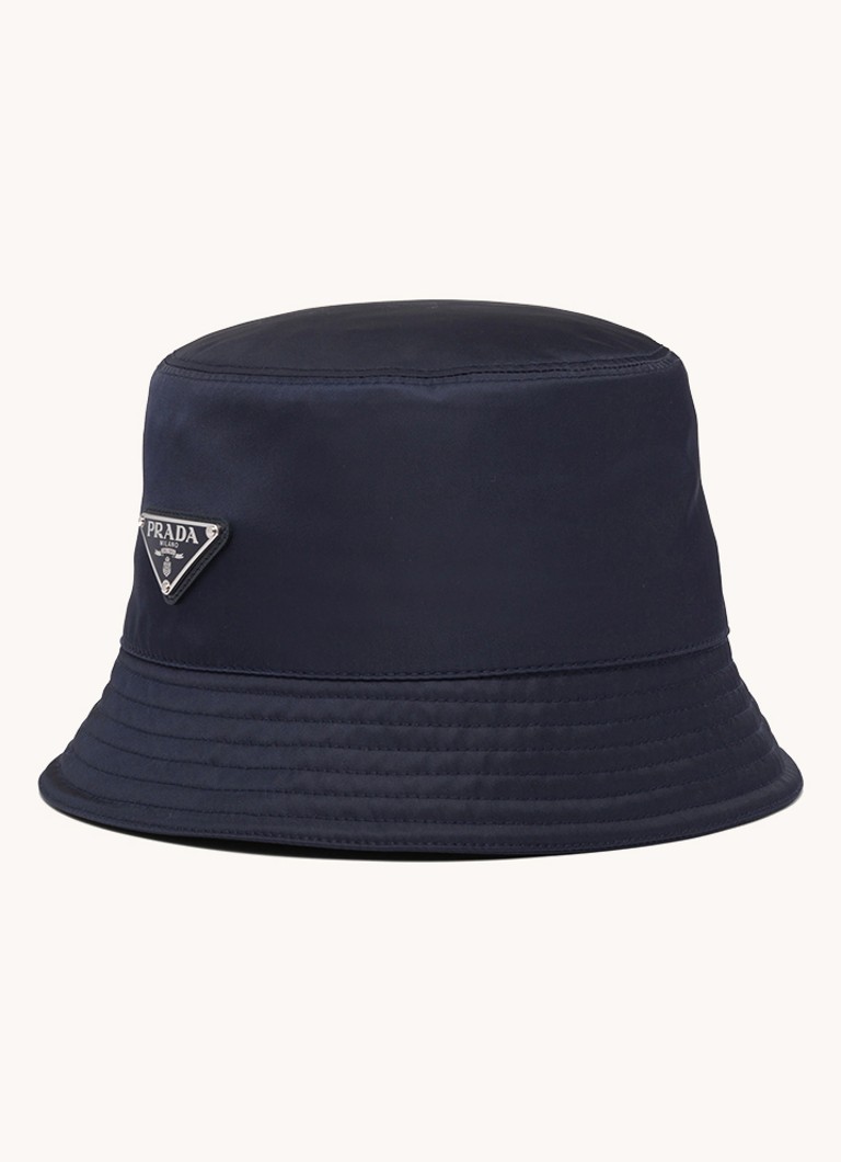 Prada Re-Nylon bucket hat with logo