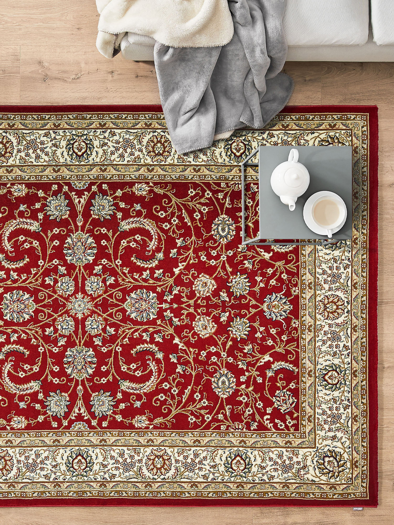 Marivan Orient-Teppich, Rot