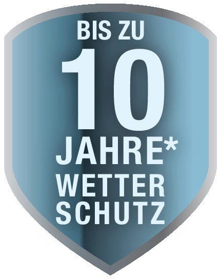 SCHÖNER WOHNEN FARBE Lack Protect, 375 ml, naturgrau, hochglänzend, ideal für außen