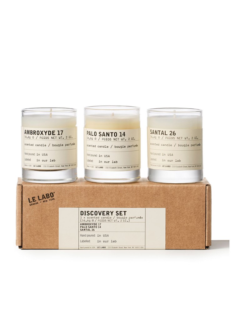Le Labo Candle Discovery Set Holiday 24 - Limited Edition scented candle set