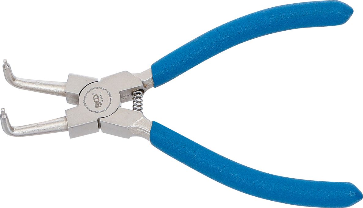 Clește curbat pentru inele de siguranță BGS 450-4 pentru inele interioare de 150 mm