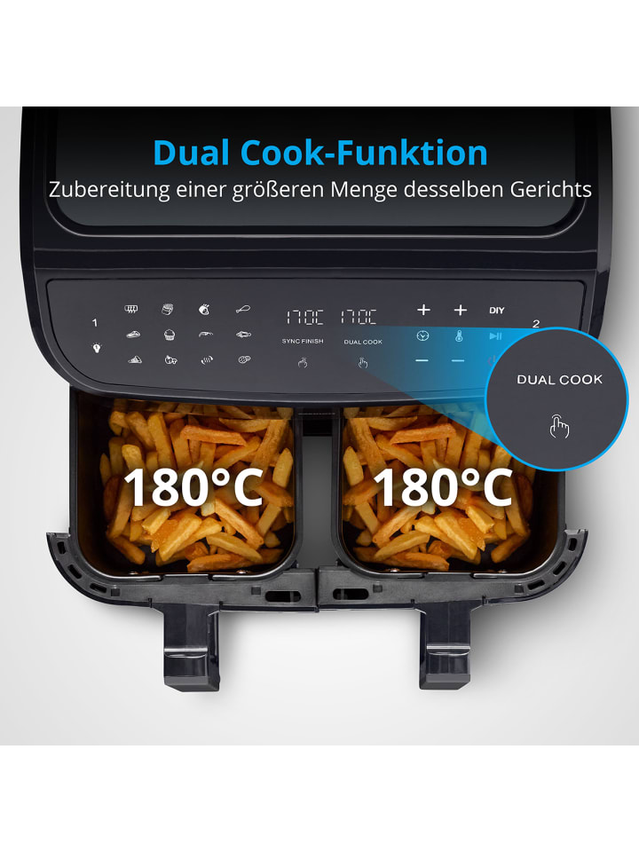 Medion Heißluftfritteuse MD 11760 in schwarz günstig kaufen onesize