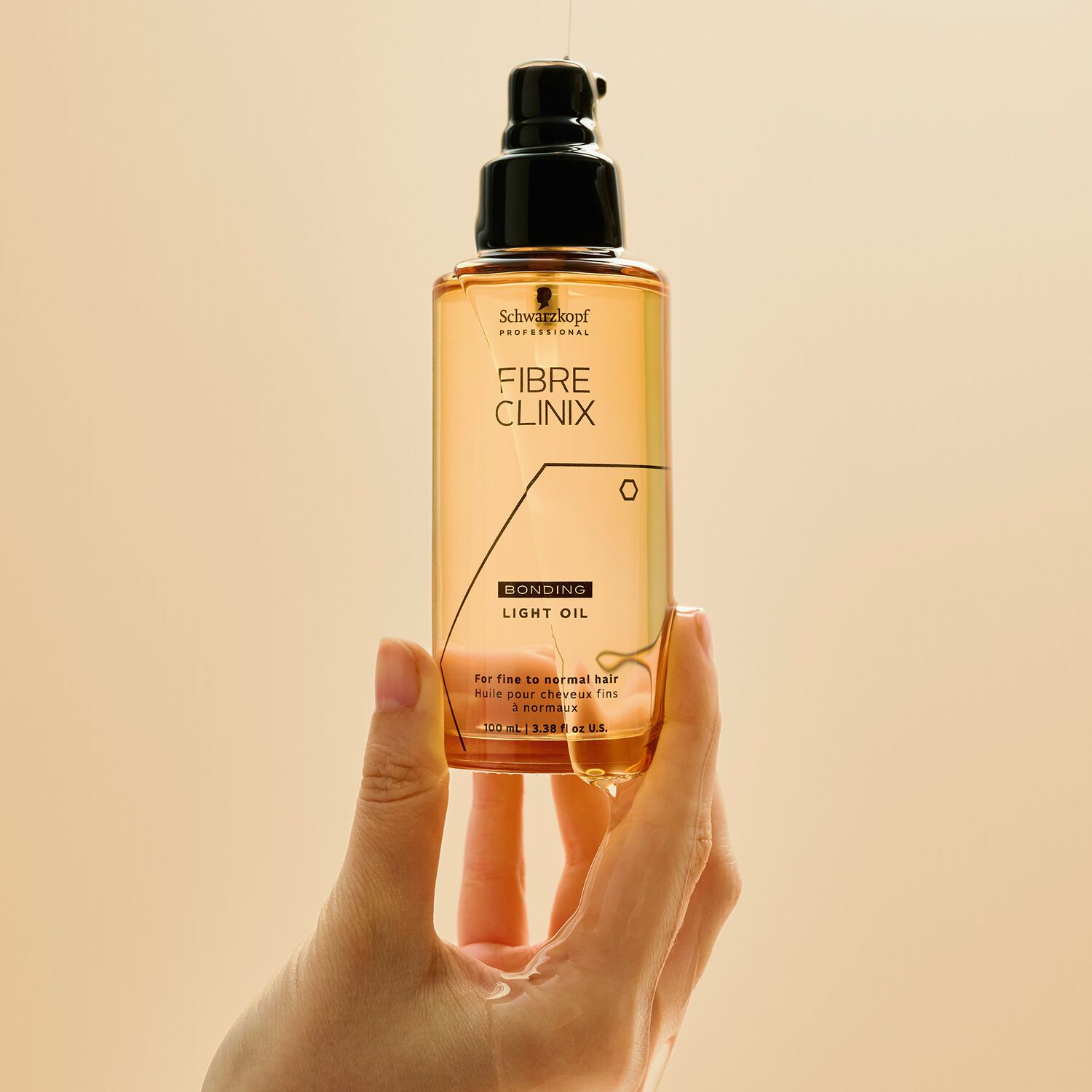 Schwarzkopf Professional Fibre Clinix Huile de Soin Légère