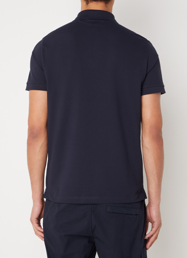 Πόλο μπλουζάκι Stone Island 2SC17 στενής εφαρμογής από βαμβακερό πικέ με λογότυπο
