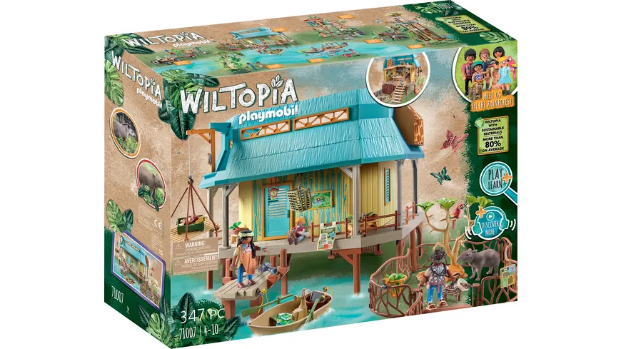 PLAYMOBIL 71007 -  WILTOPIA Tierpflegestation