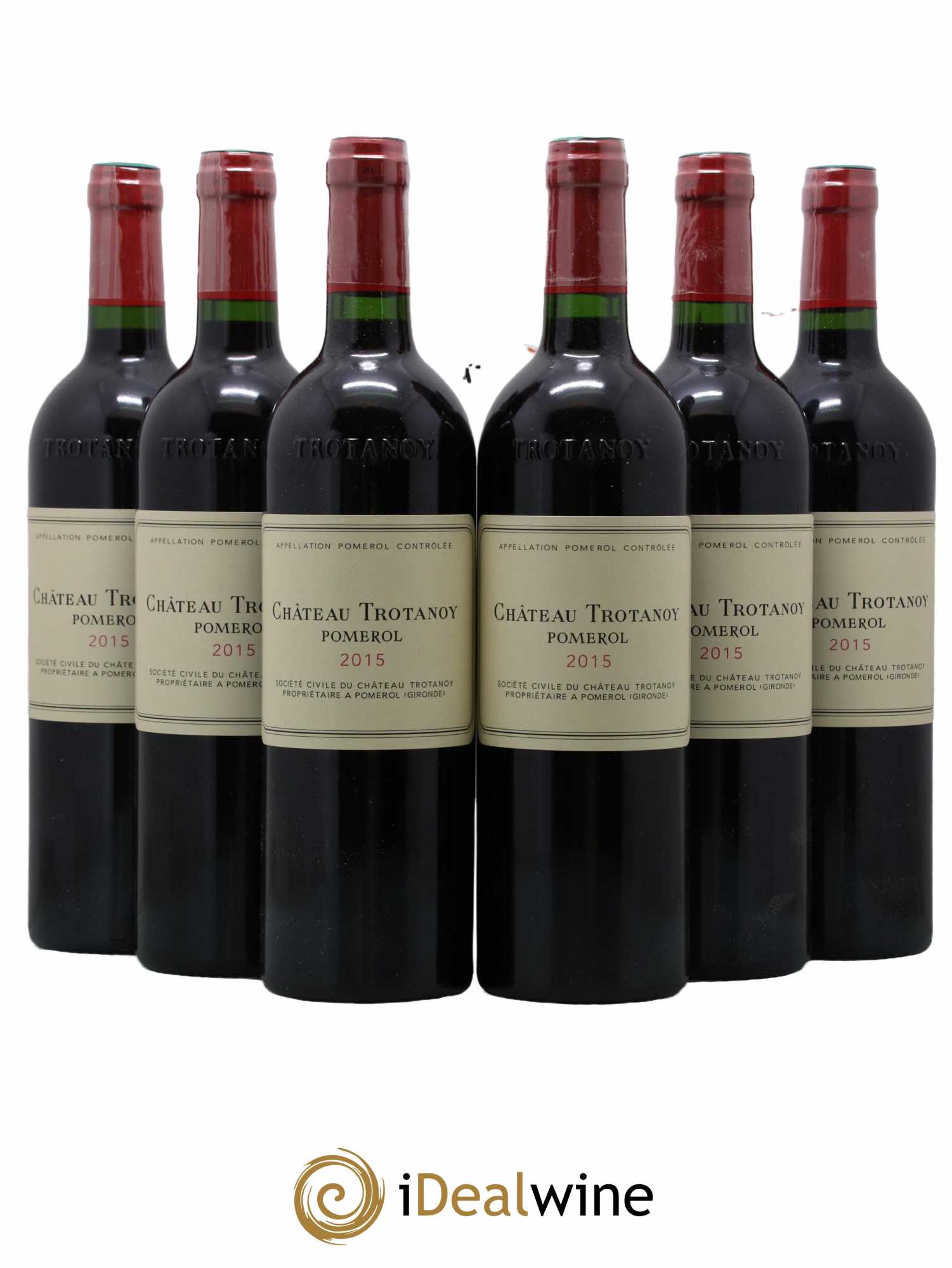 Château Trotanoy  2015 - Lot de 6 Bouteilles