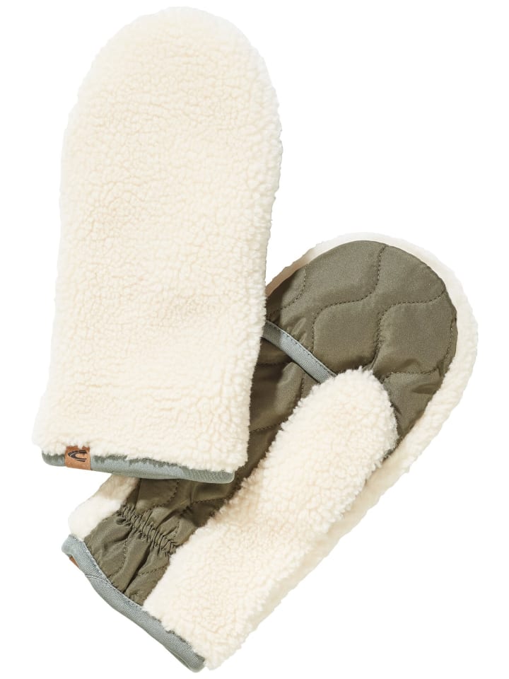 Camel Active Teddy Handschuhe in Milch Weiß günstig kaufen