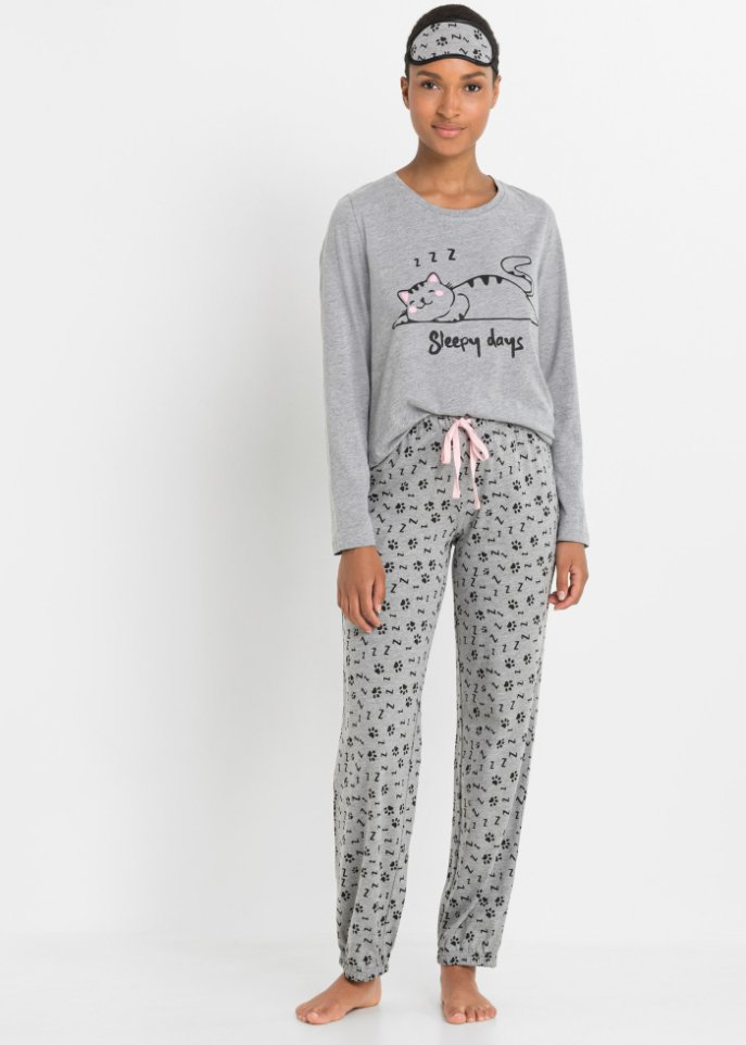 Pyjama mit Schlafmaske