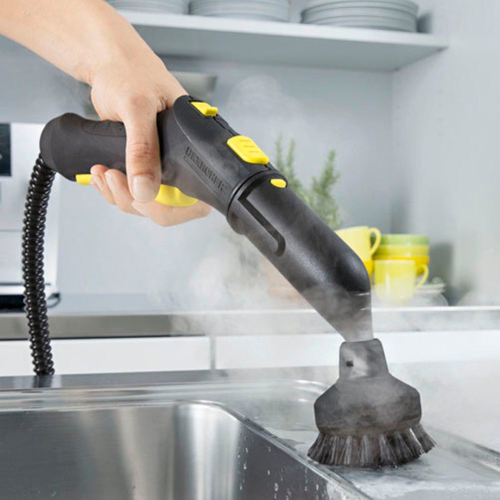 KÄRCHER Dampfreiniger SC 4 EasyFix, 2000 W, mit Bodenreinigungsset EasyFix und Kabelaufbewahrung