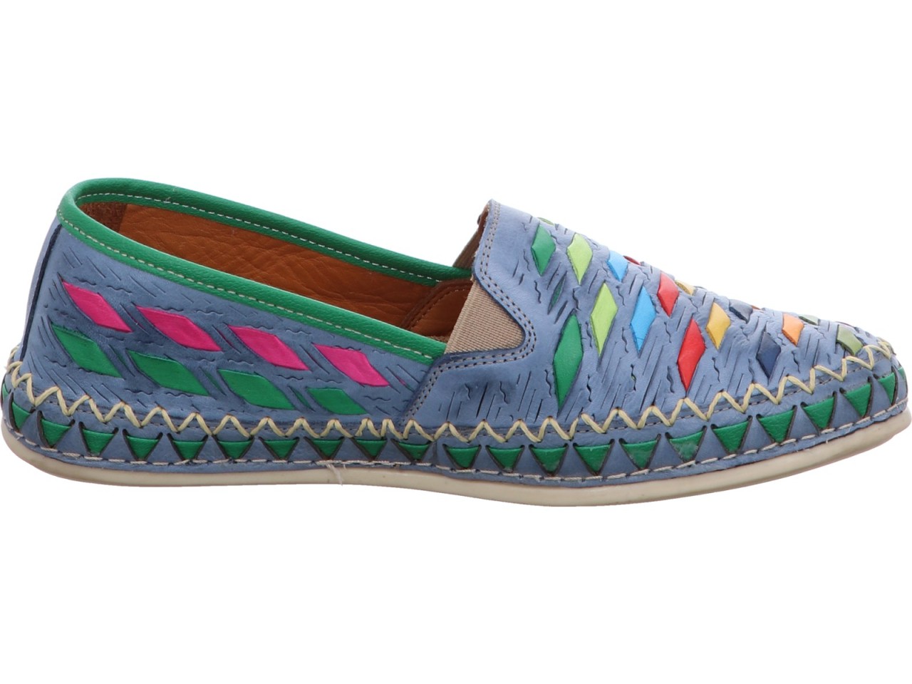 GEMINI Sportliche Slipper blau