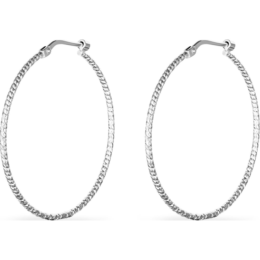 FAVS Créoles 925 Argent Boucles d'oreilles