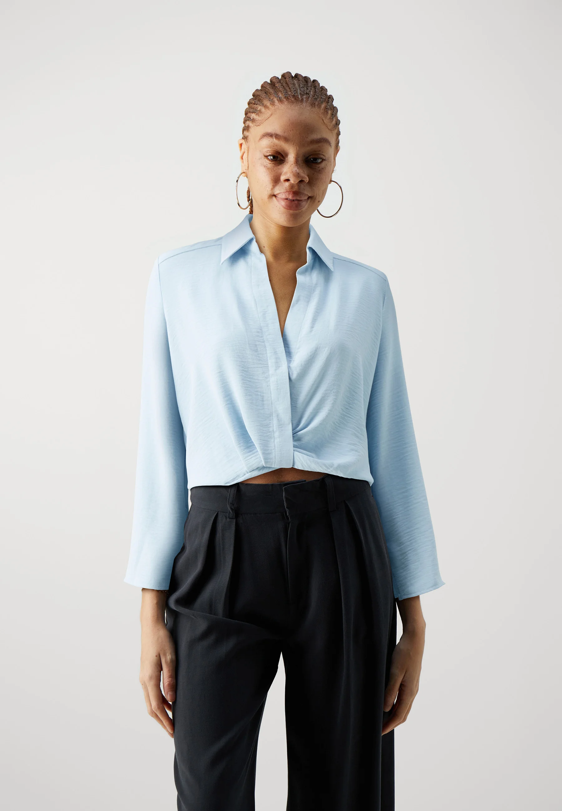 SOLO ONLDINA METTE COLLAR TIE - Blusa