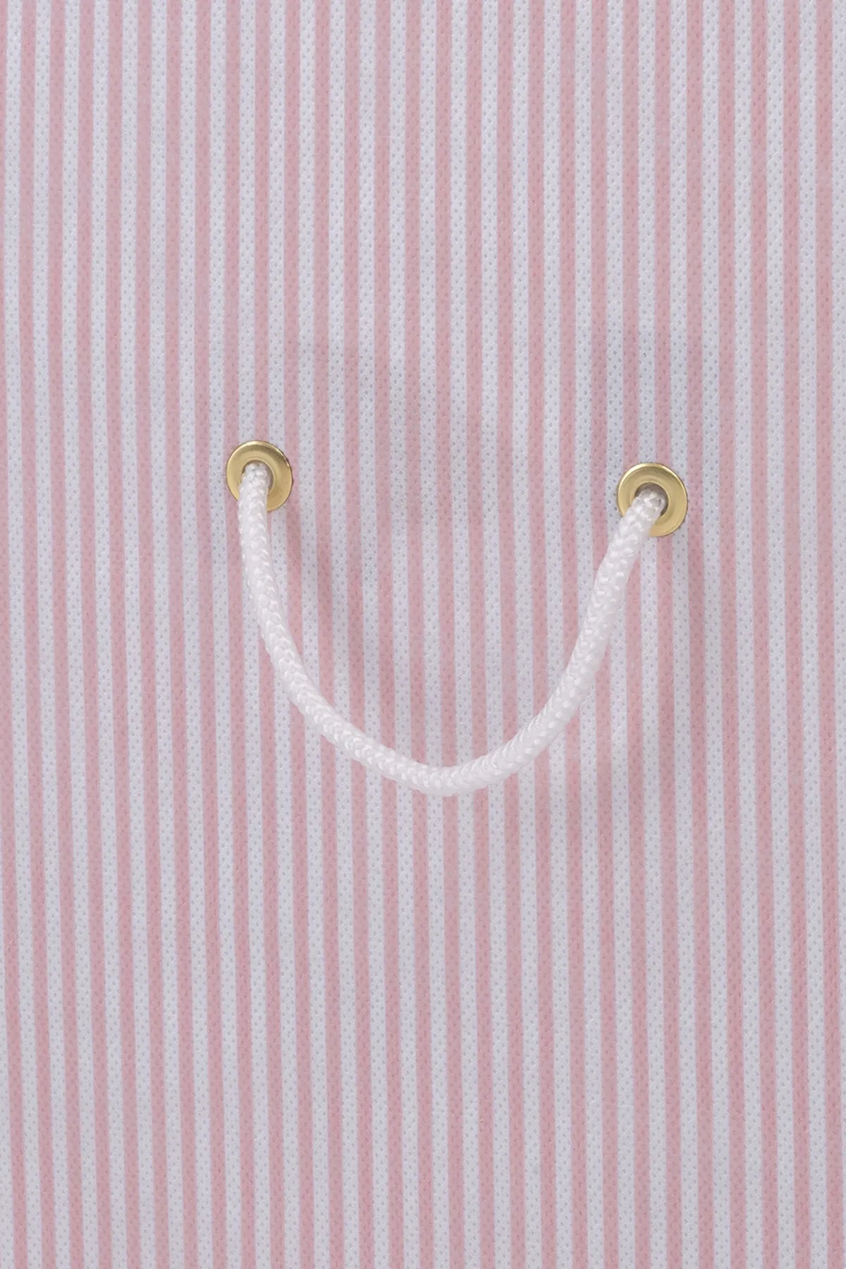 Ocean Home Textile  5 Stück kleine, rosa gestreifte Bettgestelle, Koffer-Organizer, Aufbewahrungstasche, 30 x 22 x 18