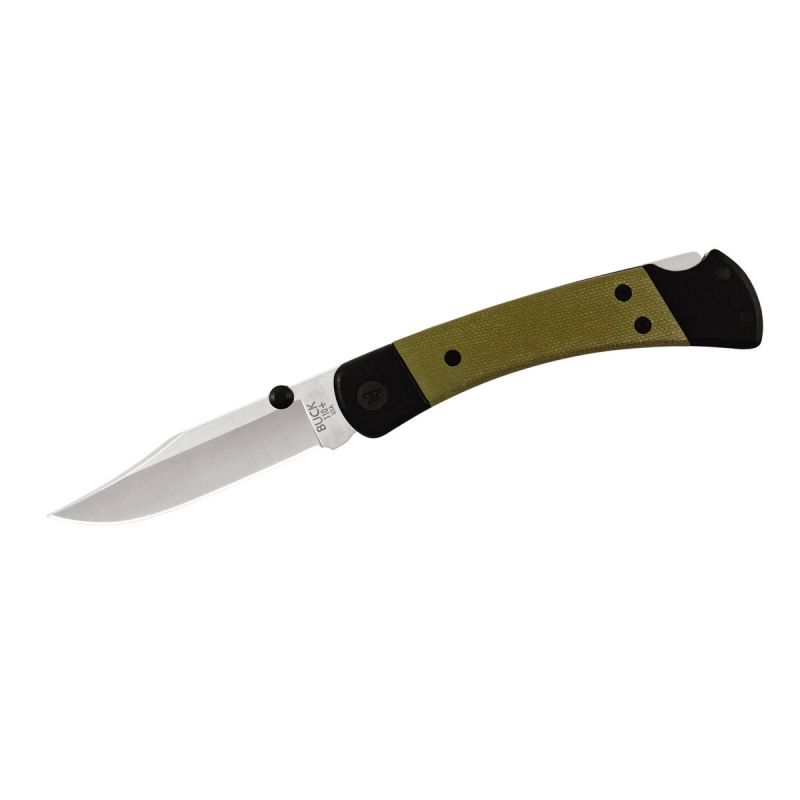 Buck 110 Folding Hunter Sport Pro 110GRS5 Black\/Green