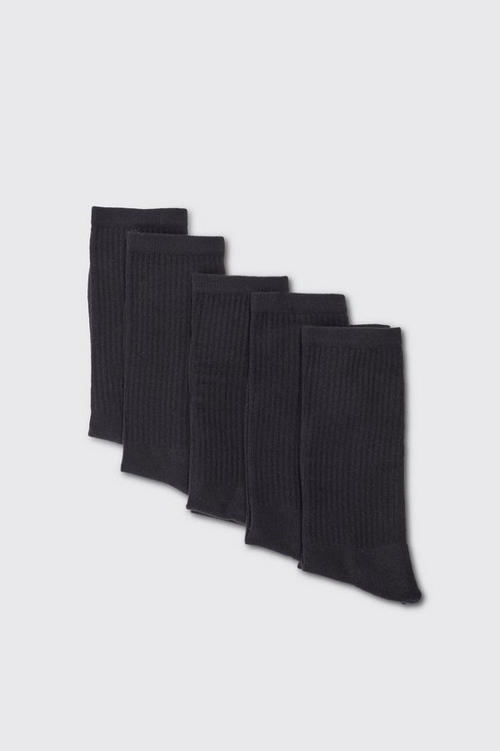 5er-Pack einfache Sport-Socken